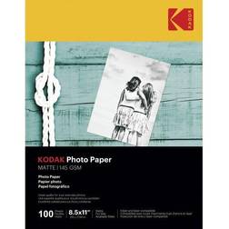 Kodak KOD41184 Matte Photo Paper 100 Per Pack White