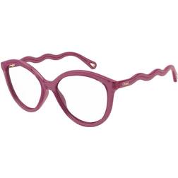 Chloé CH0089O 004 54 Bourgogne Glasögon Endast Båge Kvinna