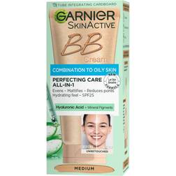 Garnier BB Cream Oil Free Tinted Moisturiser (Various Shades) Medium