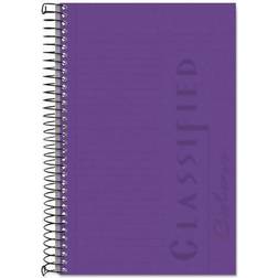 Oxford Poly 1-Subject Notebook, 5 1/2" x 8 1/2" Narrow Ruled, 100 Sheets, Orchid (99712) Purple