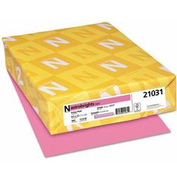 Color Paper, 24lb, 8 1/2 x 11, Pulsar Pink, 500 Sheets