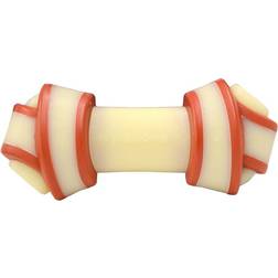 Nylabone Power Chew Knot Bone Beef Flavor Rawhide