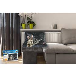 Ashley Faux Fur Cat Radiator Bed