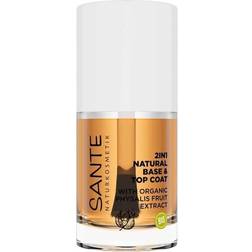 SANTE Negle Nail Care 2in1 Natural Base Top Coat - 10 ml 10ml