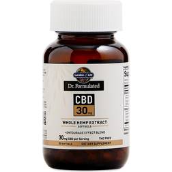 Garden of Life Dr. Formulated CBD Softgels, 30mg 30 softgels