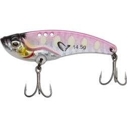 Savage Gear Vib Blade SW Pink Glow Dot 4,5 cm 8,5 g Esca artificiale