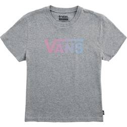 Vans Girl's Flying V Crew T-shirt - Grey Heather