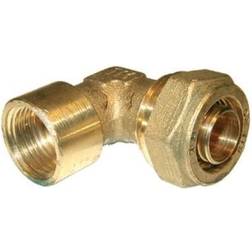 Pex-fittings vinkel med muffe 22 mm x 3/4"