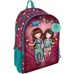 Safta Mochila 2 Cremalleras Gorjuss Fairground Fireworks