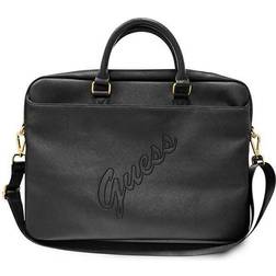 Guess Saffiano Vintage Scrip Computer Bag