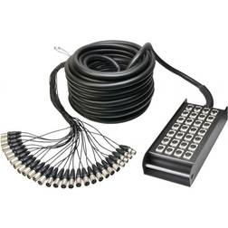 AH Cables Multicore with Stage Box 24/4 30 m K 28 C 30