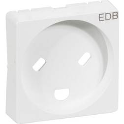 Schneider Electric Fuga AB Afdækning stikkontakt EDB 1M hvid