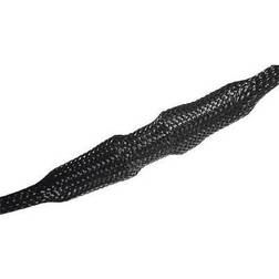 HellermannTyton HEGP25, Kabelstyring, Sort, Polyester, 50 m, 2,5 cm