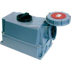 PCE Stikkontakt 32A 5p IP 67 6h TWIST 75352-6