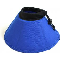 Collar Protector Isabelino Para Perros KVP EZ Soft Azul 30-50 cm - Transparente