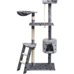 vidaXL Cat Tree with Sisal Scratching Posts 150cm