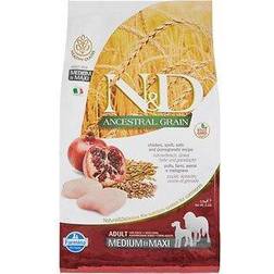 Farmina Dog nd Low Grain Adult Medium Maxi Pollo e Melograno - Sacco da 2,5 kg