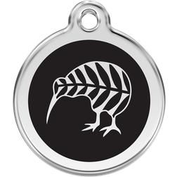 Red Dingo Kiwi Bird Stainless Personalized Dog & ID Tag