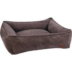 Designed by Lotte Dog Basket Ribbed Brown