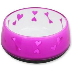 Afp skål Dog Love pink