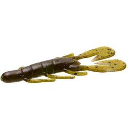 Zoom Zoom Ultravibe Speed Craw 3-1/2'' Green Pumpkin/Purple Flake