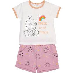 Looney Tunes Rosa - Talla-9 Meses