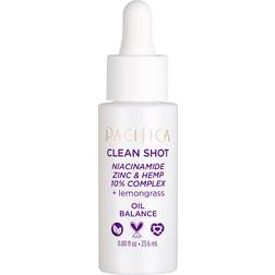 Pacifica Clean Shot Niacinamide, Zinc & Hemp 10% Complex