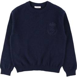 Dolce & Gabbana Pull Girocollo Man Sweaters Gray