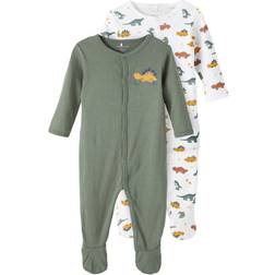 Name It Dino Nightsuit 2 pack - Laurel Wreath (13206294)