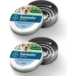 Seresto Bayer Flea and Tick Collar for Dogs Small 2-pack