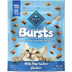 Blue Buffalo Bursts with Chicken Crunchy & Creamy Cat Treats 5oz