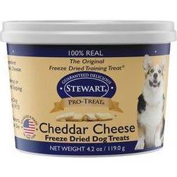 Stewart Pro-Treat Cheddar Cheese Freeze-Dried Dog Treats, 4.2-oz