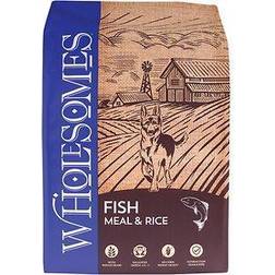 Wholesomes Fish Meal & Rice Formula Dry Dog 40-lb