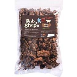 n Shape Beef Lung Bites Dog Treat