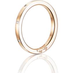 Efva Attling Thin & I Love You On Top Ring - Gold