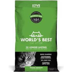 World's Best Cat Litter Original Series Clumping Unscented Corn Cat