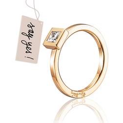 Efva Attling Princess Wedding Thin 040 ct Ring - Guld
