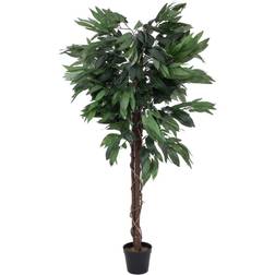 Europalms Konstgjord mango, djungelträ, 150cm Konstgjord växt