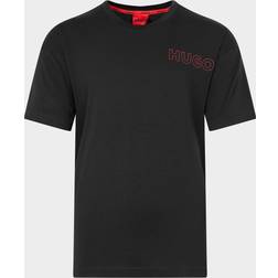 HUGO BOSS T-Shirt Mit Label-Print Modell 'Unite - Black
