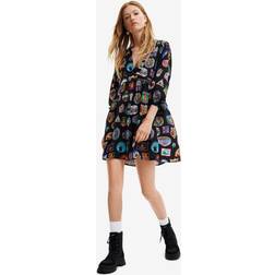 Desigual Kvinnors Vest Stämpel - Svart