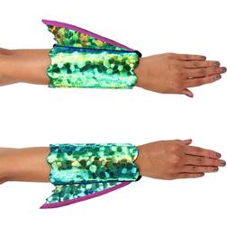 Seahorse Shimmer Fin Arm Cuffs