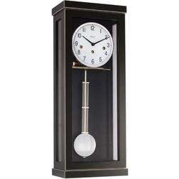 Hermle 70989-740341 Black Westminster Chime Wall Wall Clock