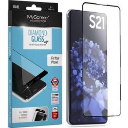 MyScreen Protector Diamond Glass Eedge Black for Samsung Galaxy S21