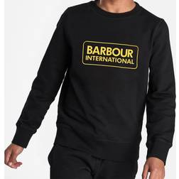 B.intl Boys Large Logo Crew Hoodie - Black