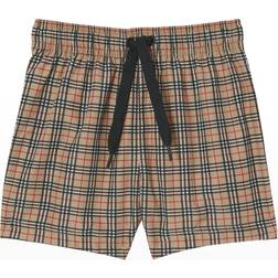 Burberry Baby Checked Swim Shorts - Multicoloured