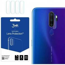 3mk Hybrid Glass Camera Lens Protector for Oppo A11x - 4 Pcs