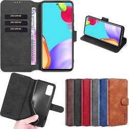 DG-Ming Wallet 3-kort Samsung Galaxy A52s 5G rød