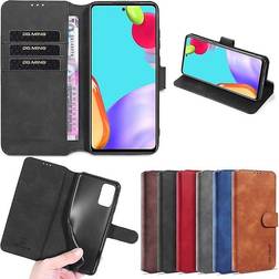 DG.Ming DG-Ming Wallet 3-kort Samsung Galaxy A52s 5G rød