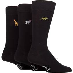 Very Wildfeet 3Pk Emb Socks