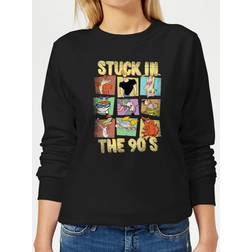 Cartoon Network Stuck In The 90s Sweatshirt - Schwarz